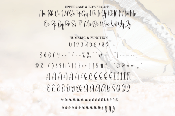 Butterflies Font - Preview 6