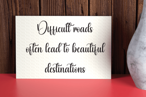 Calligraphy Font - Preview 2