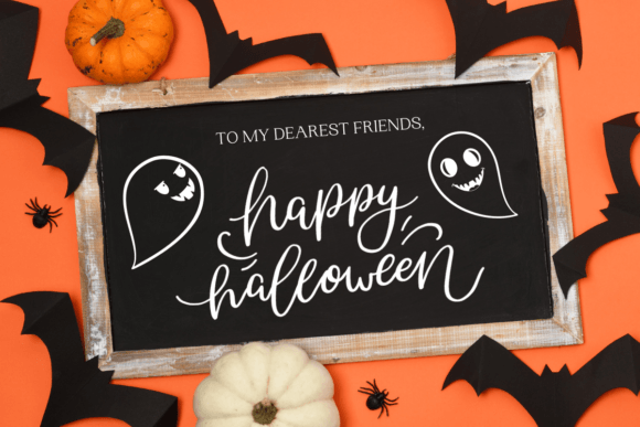 Cute Ghost Font - Preview 1