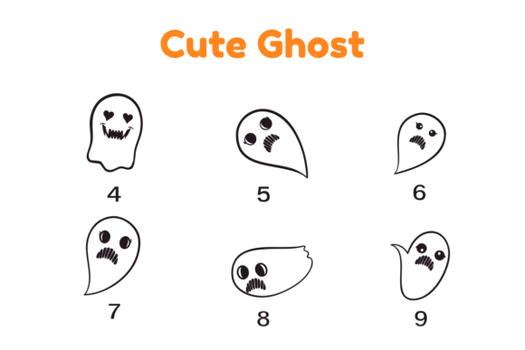 Cute Ghost Font - Preview 5