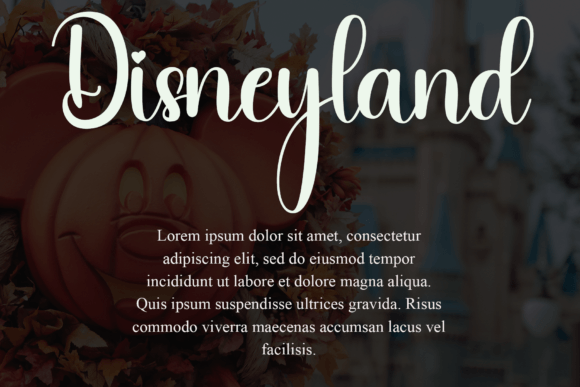 Disney Font - Preview 6