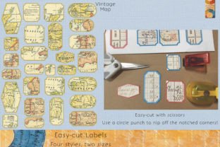 Easy-Cut Labels (set 3) Graphic by ScrappyStickyInkyMess · Creative Fabrica