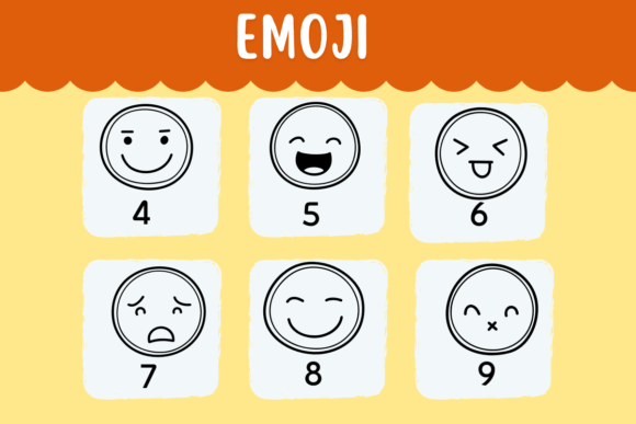 Emoji Font PNG with transparent background - Preview 3