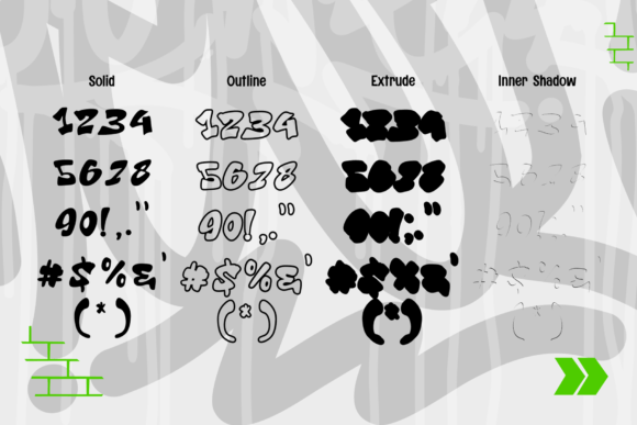 Endless Fusion Font PNG with transparent background - Preview 1