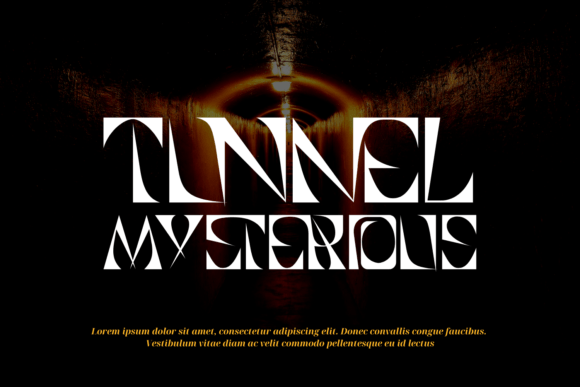 Engaging Stencil Font PNG with transparent background - Preview 2