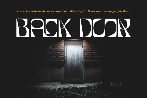 Engaging Stencil Font PNG with transparent background - Preview 4