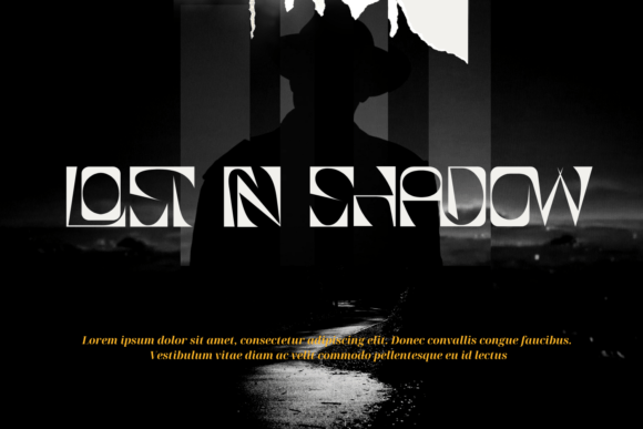 Engaging Stencil Font PNG with transparent background - Preview 5