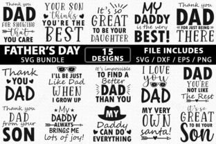 Father's Day SVG Bundle Graphic by SVGstore · Creative Fabrica