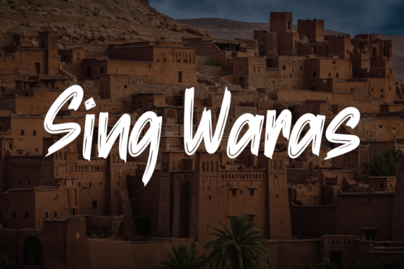 Gafar Font - Preview 2
