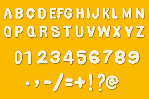Gulu Font PNG with transparent background - Preview 3