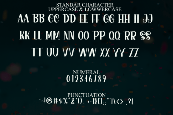 Happy Birthday Font - Preview 2