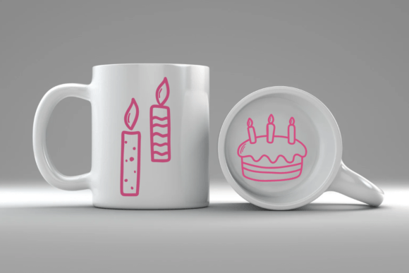 Happy Birthday Font - Preview 5