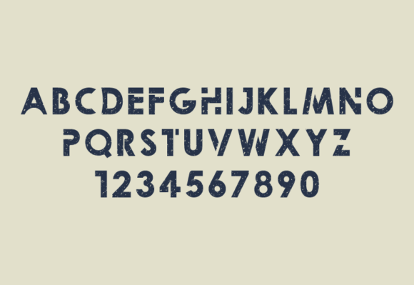 Massive Grunge Font font preview - 3