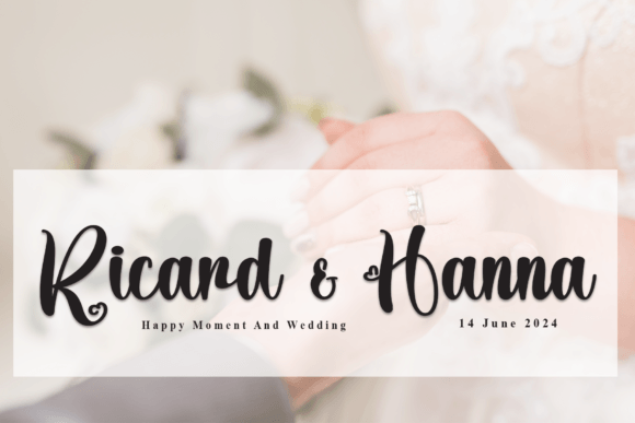 Monday Umbrella Font PNG with transparent background - Preview 1