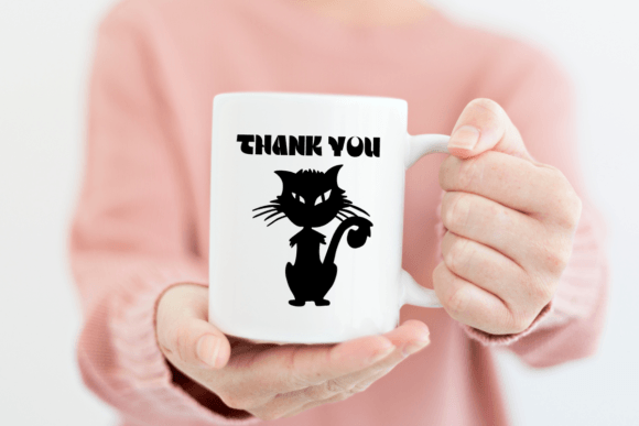 Mystical Cat Font PNG with transparent background - Preview 6