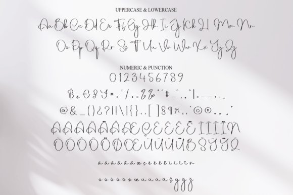 Alphabet Font - Preview 6