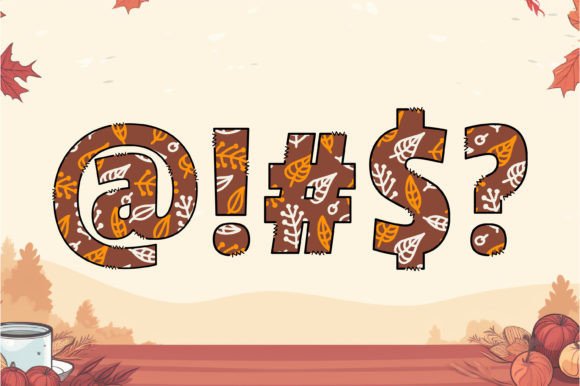 Autumn Harvest Font - Preview 3