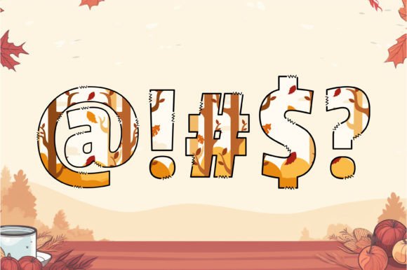 Autumn Whispers Font - Preview 3