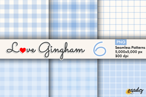 Bashful Blue Gingham