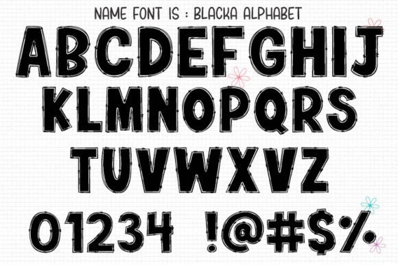 Black Font - Preview 1