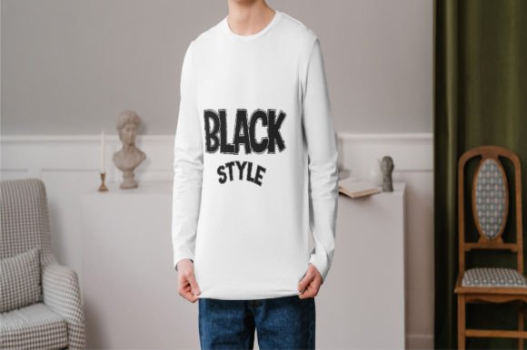 Black Font - Preview 3