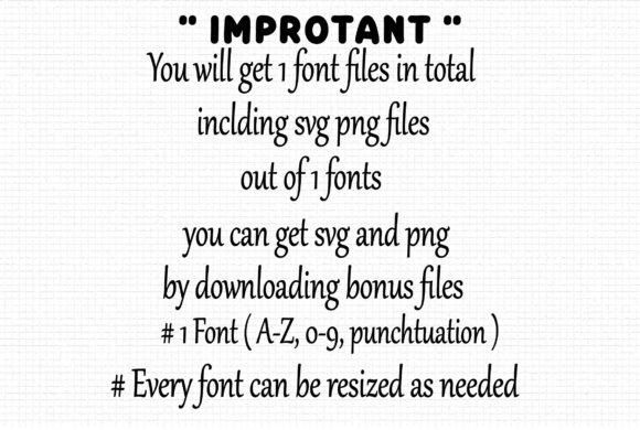 Black Font - Preview 4