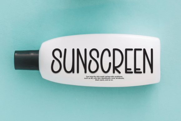 Border Font - Preview 1