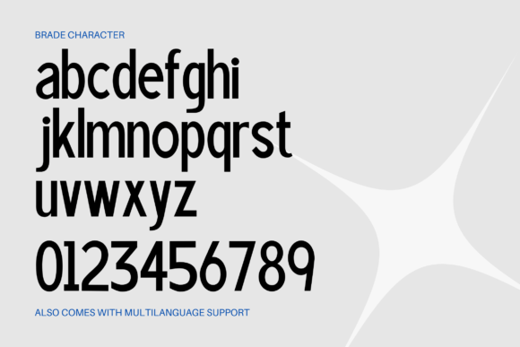 Brade Font - Preview 6