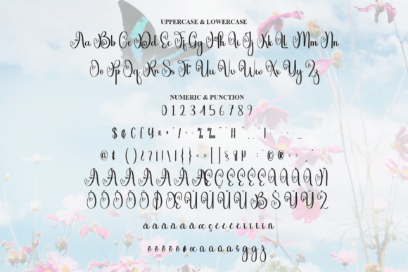 Butterfly Font - Preview 6