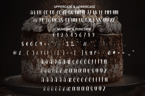 Cake Sweet Font - Preview 6