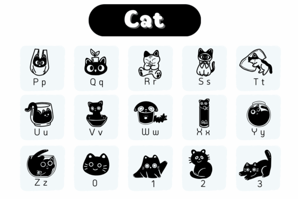 Cat Font - Preview 2