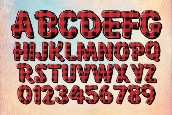 Christmas Font - Preview 1