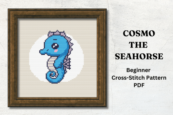 Cosmo the Seahorse CS Pattern #6