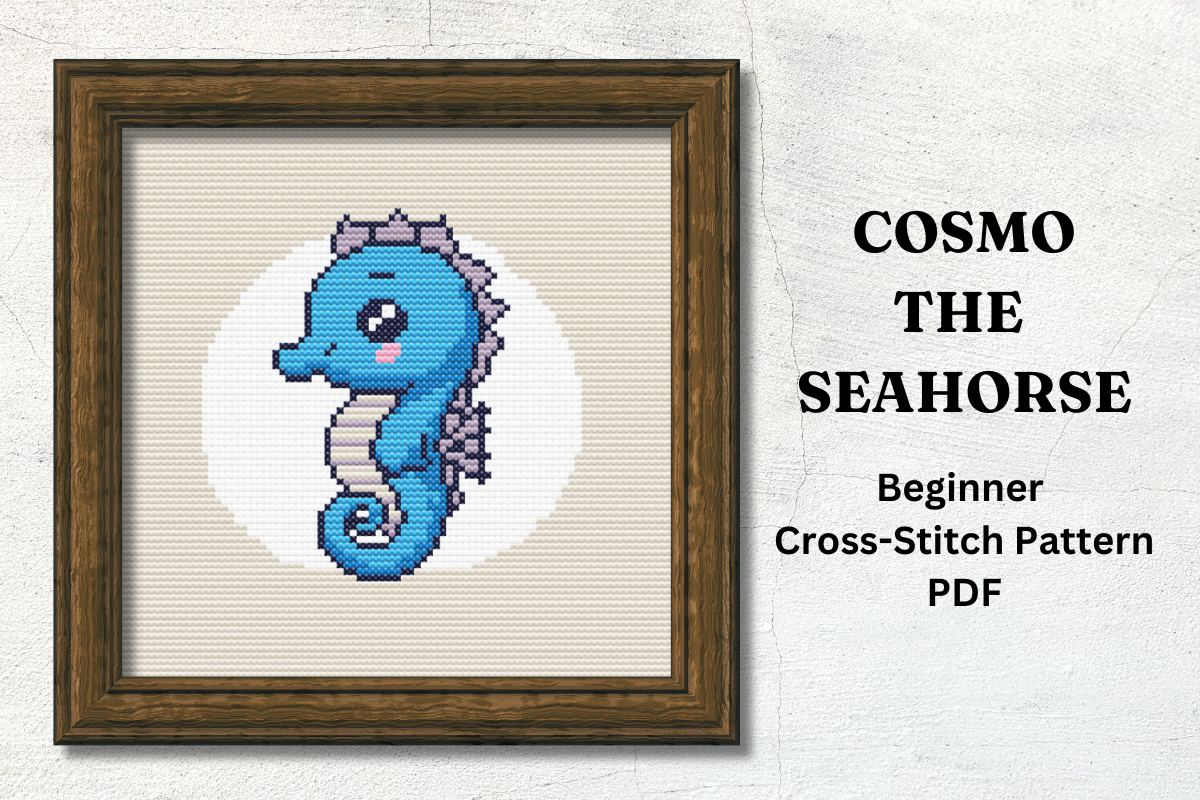Cosmo the Seahorse CS Pattern #6