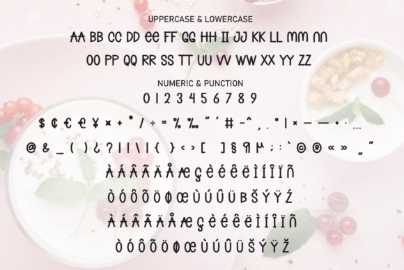 Cream Yogurt Font - Preview 6