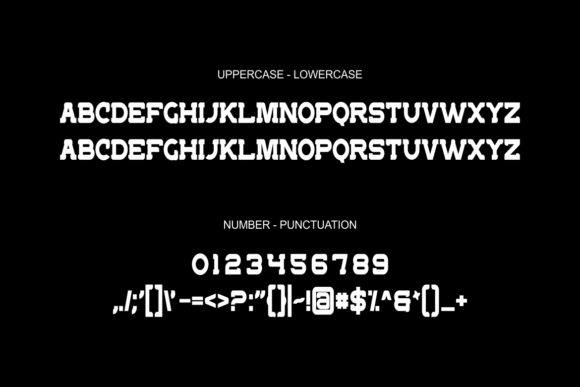 Croppings Font PNG with transparent background - Preview 3
