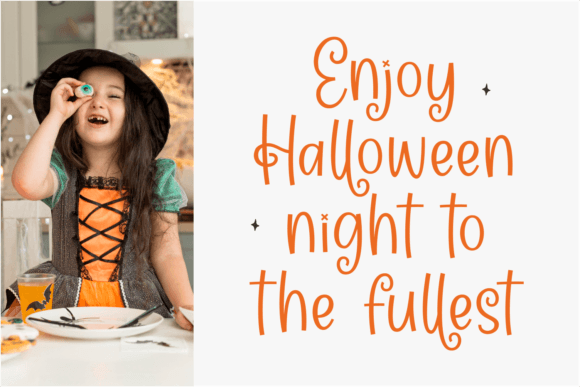 Dancing Halloween Font - Preview 1
