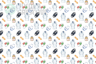 Doctor Pattern Graphic by Pixova Creative · Creative Fabrica