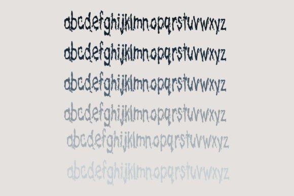 Drippy Paint Font - Preview 2