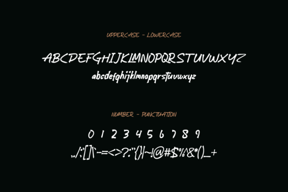 Ellok Christmas Font PNG with transparent background - Preview 3
