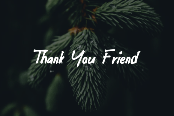 Ellok Christmas Font PNG with transparent background - Preview 4