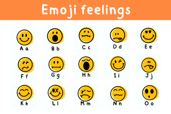 Emoji Feelings Font - Preview 5