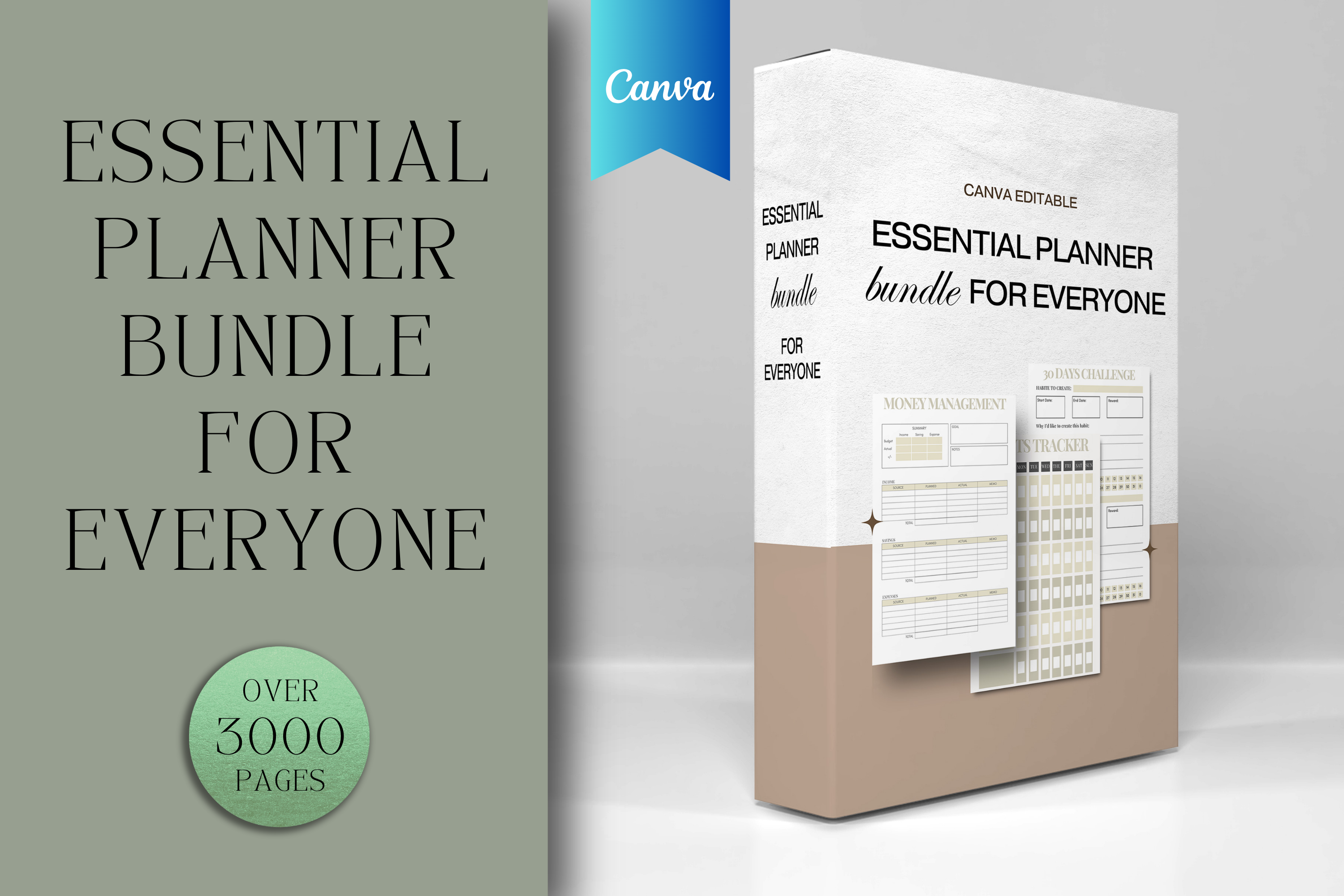 Essential Planner Bundle for Everyone Graphic by KDPISH · Creative Fabrica