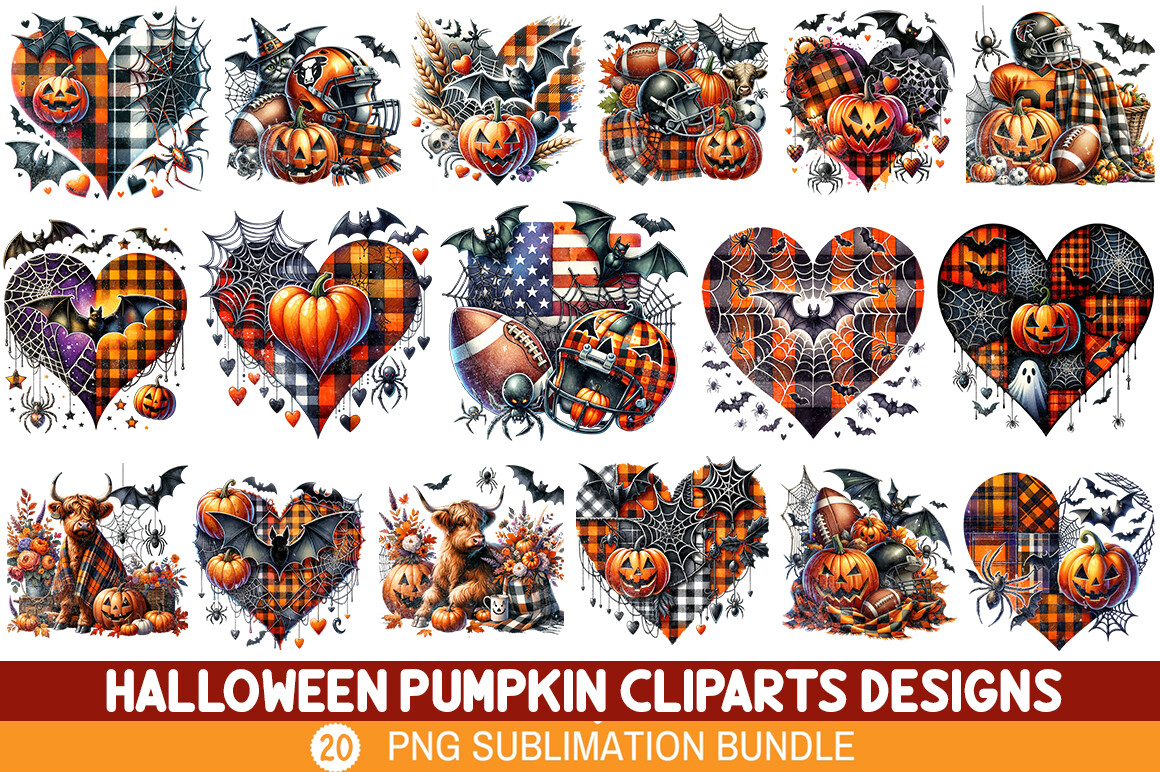 Fall Cliparts PNG Sublimation Bundle Graphic by fokira · Creative Fabrica
