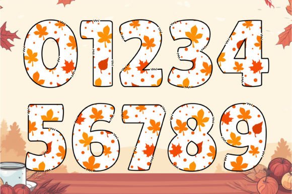 Fall Leaves Font - Preview 2