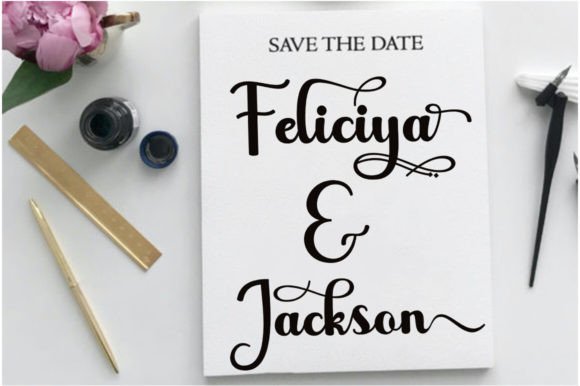 Feliciya Font - Preview 4