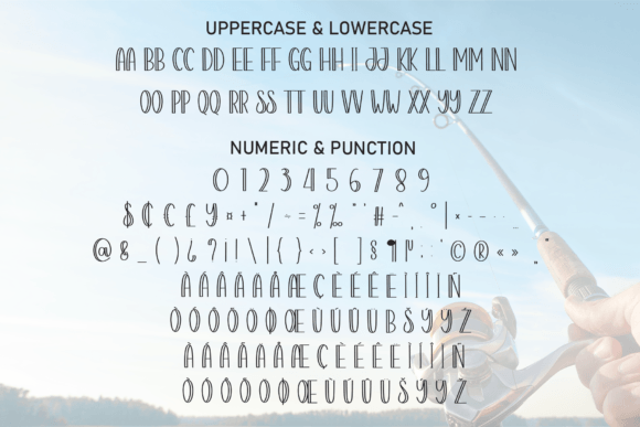 Fishing Font - Preview 6