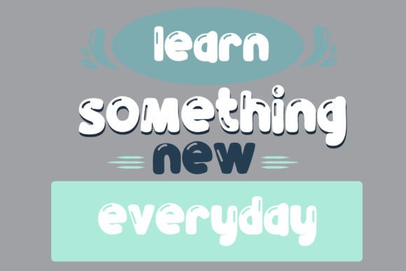 Glowworm Font PNG with transparent background - Preview 6