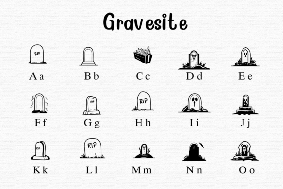Gravesite Font - Preview 1