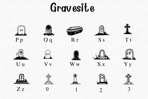 Gravesite Font - Preview 2